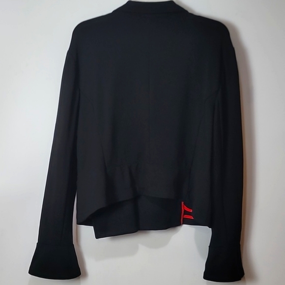 The Limited Collection Black Moto Jacket w/Bell Sleeves - Picture 7 of 15